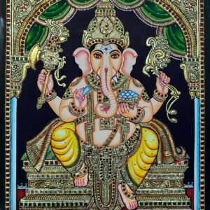 The Elegant Chaturbhuja Ganesha