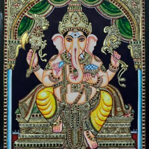 The Elegant Chaturbhuja Ganesha