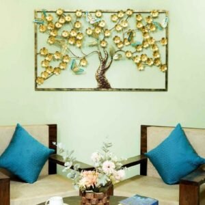 Breeze Tree In Frame Gold
