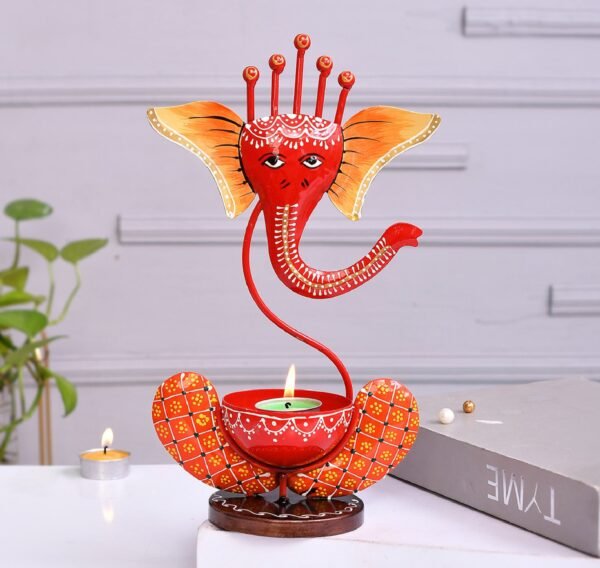 Ganesha T-lite orange