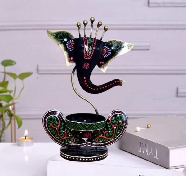 Ganesha T-lite black Glossy