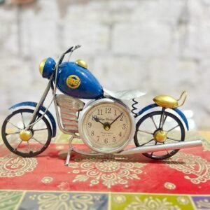 Blue bike with color