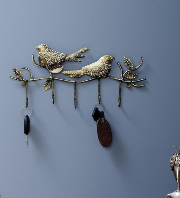 2 bird key holder