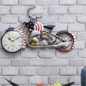 American bike with clock