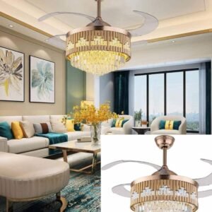 Luxury Crystal Fandelier