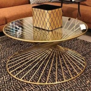 Brown glass top