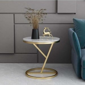 Sky White composite marble table