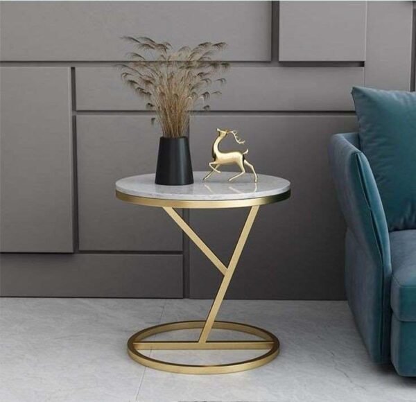 Sky White composite marble table