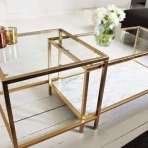 Transparent glass top - Set of 2