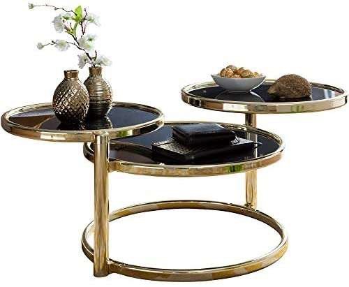 With Black  Composite Marble Top